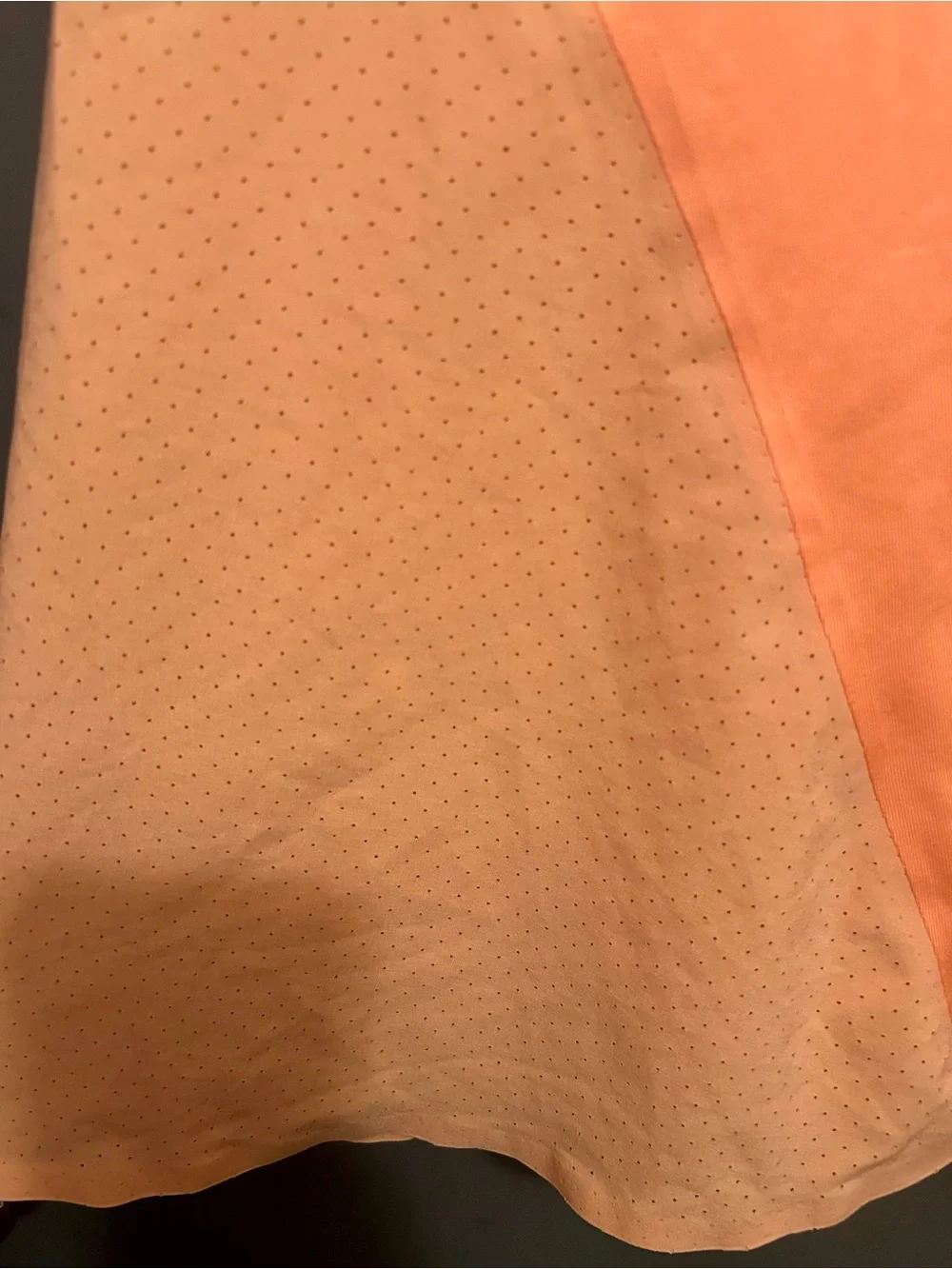 Nike MARIA SHARAPOVA Orange Perforated Racerback Tank Dress Built in Bra XLGE